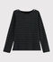 Marinera brillante para mujer negro NOIR/ NOIR ARGENT BRILLANT