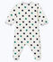 Pelele de noche para bebé niño blanco MARSHMALLOW/blanco MULTICO