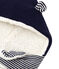 Gorro y bufanda de punto de bebé. azul SMOKING/blanco MARSHMALLOW