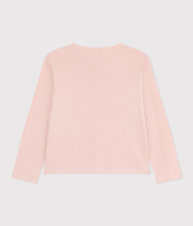 C&aacute;rdigan de algod&oacute;n para ni&ntilde;a rosa