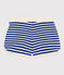 Shorts de rizo a rayas para niña azul SURF/ AVALANCHE