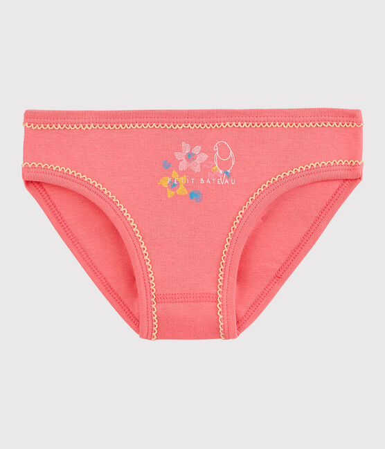 Braguita de niña de algodón rosa CUPCAKE