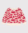Sudadera estampada de felpa para niño rojo AVALANCHE/ ROUGE