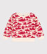 Sudadera estampada de felpa para niño