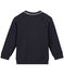 Sudadera en muletón para niño azul SMOKING