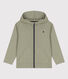 Sudadera con capucha y cremallera de niño