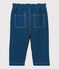 Pantalón de algodón de bebé. azul MAJOR
