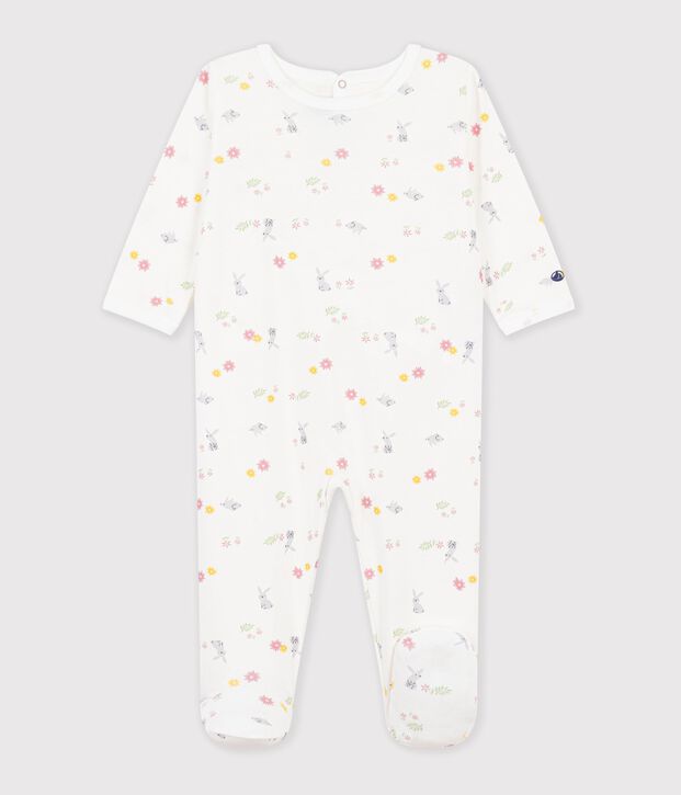 Dors bien en coton blanco/amarillo/multicolor