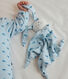 Doudou de algodón estampado para bebé