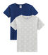 Par de camisetas manga corta para niño