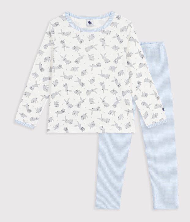 Pyjama  en velours gris/multicolor