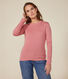 Camiseta L'ICONIQUE de algodón con cuello redondo para mujer