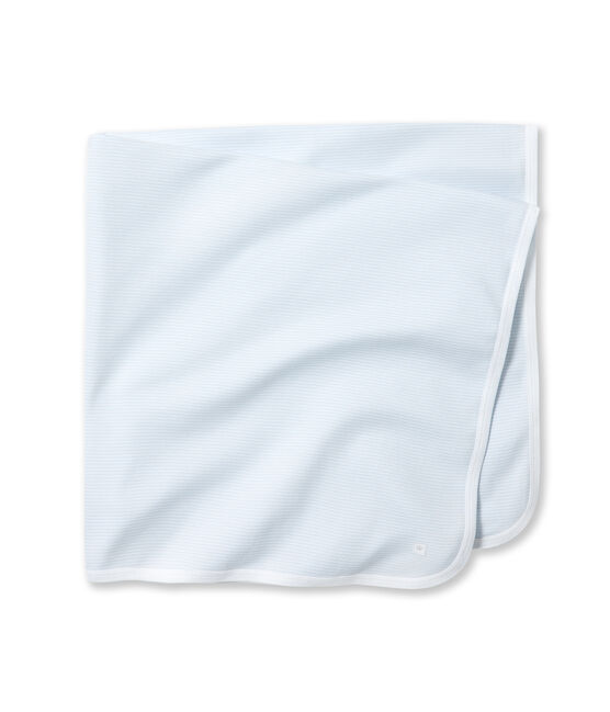Baby's milleraies striped sheets azul FRAICHEUR/blanco ECUME