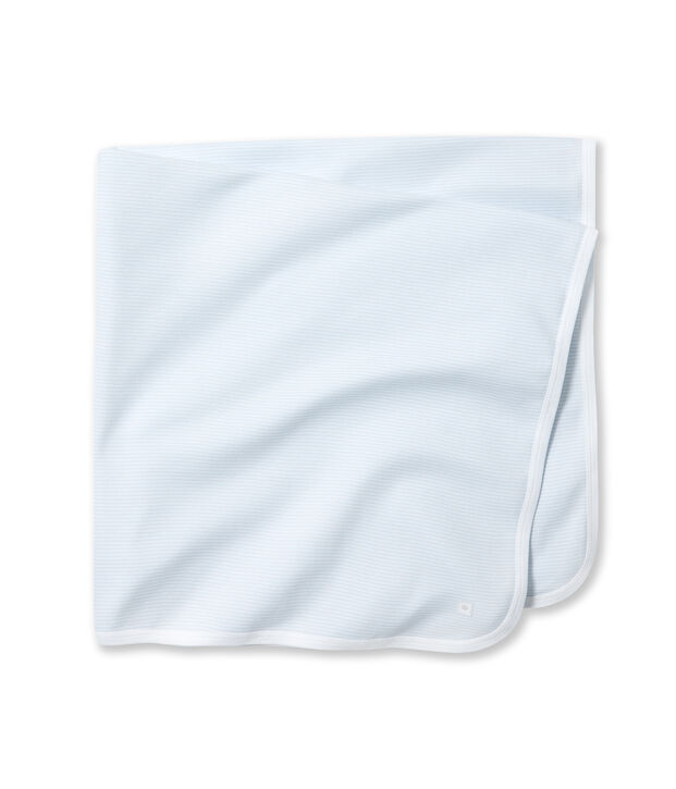 Baby's milleraies striped sheets azul/blanco