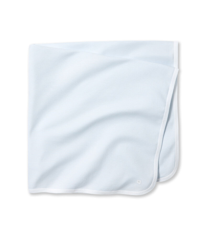 Baby's milleraies striped sheets azul/blanco