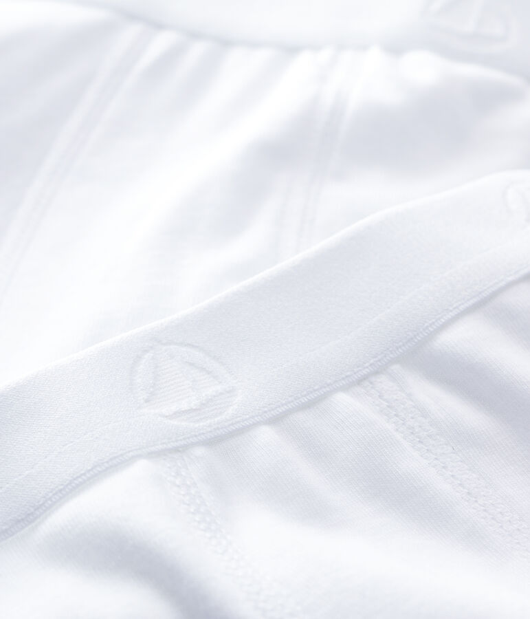 Lote de 2 b&oacute;xers blancos de chico variante 1