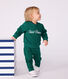 Sudadera de algodón con bordado Petit Bateau para bebé