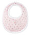 Babero bebé mixto estampado rosa VIENNE/blanco MULTICO