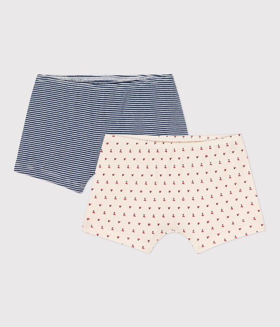 Juego de 2 culottes de algodón para niña variante 1