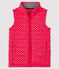 Chaleco para niña rosa POPPY/gris ARGENT