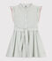 Vestido infantil sin mangas de algodón a rayas PAUL/ ECUME