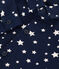 Camisa de franela para bebé azul MEDIEVAL/blanco MARSHMALLOW