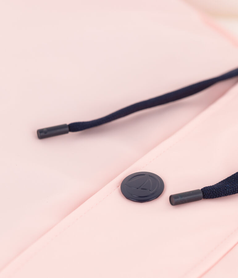 Impermeable emblem&aacute;tico unisex rosa
