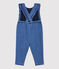 Mono de tejido vaquero de bebé. azul JEAN