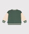 Chaqueta teddy de felpa para bebé verde CROCO/ AVALANCHE