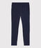 Pantalón de chándal de punto de niño azul SMOKING