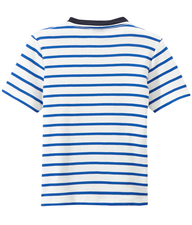 Camiseta a rayas blanco/azul