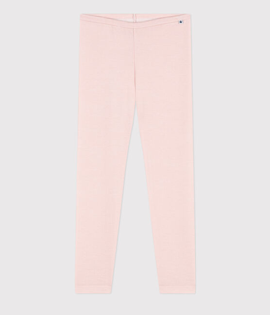 Leggings de lana y algodón para niño/niña rosa SALINE