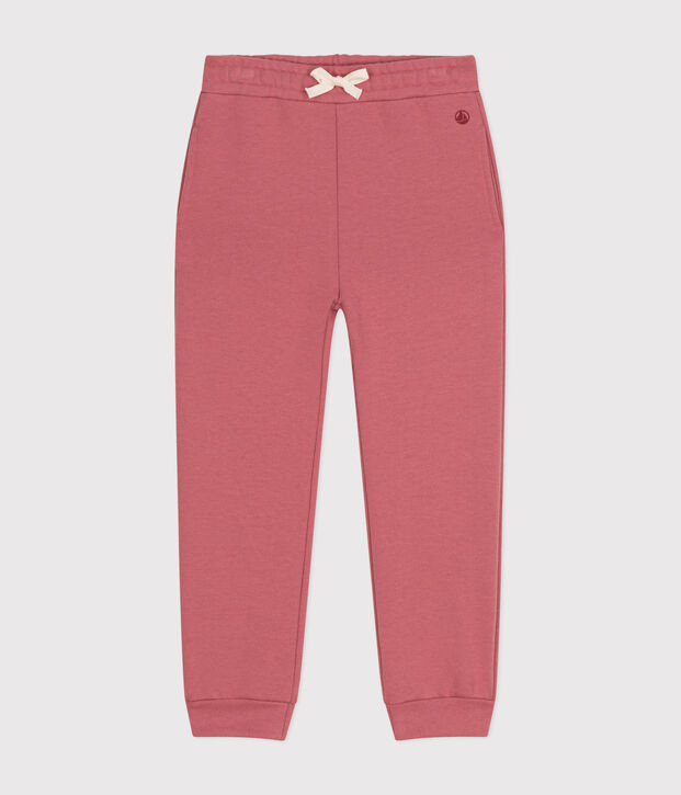 Pantal&oacute;n de ch&aacute;ndal de mulet&oacute;n para ni&ntilde;a rosa