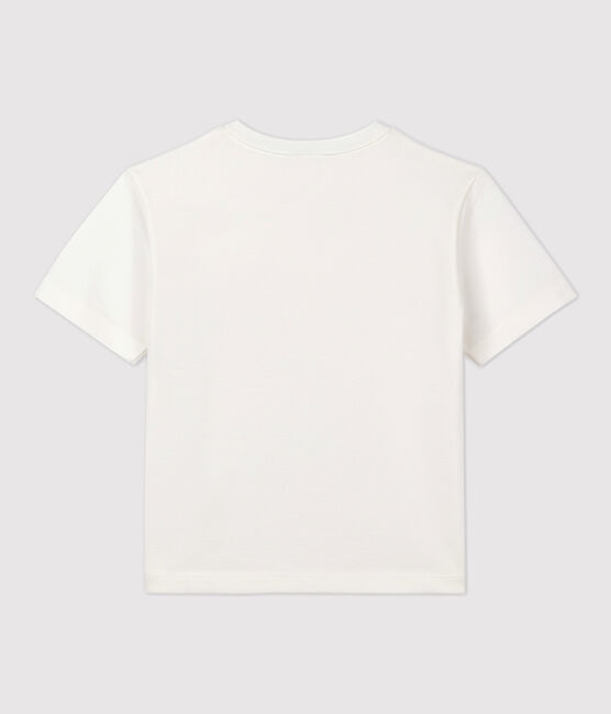 Camiseta de niño blanco MARSHMALLOW