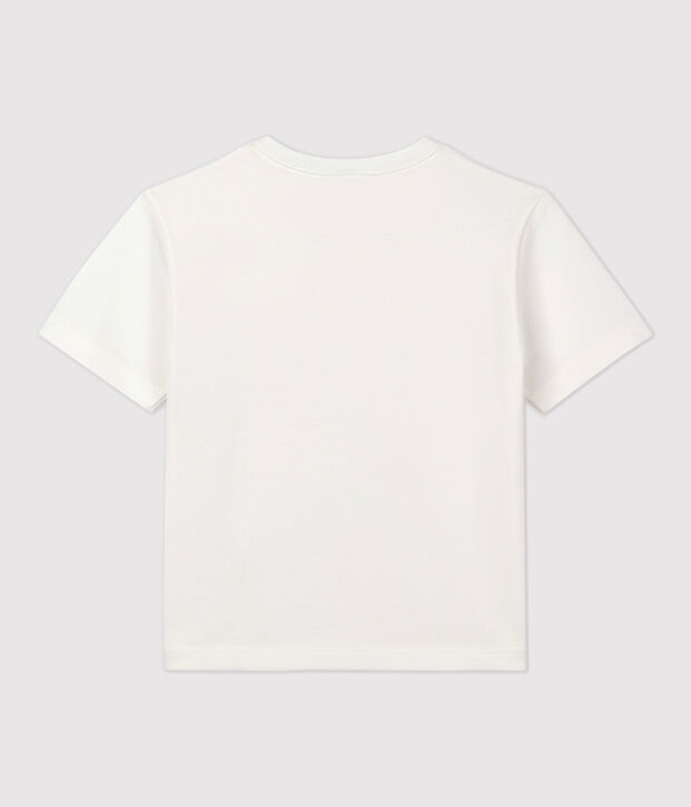 Camiseta de ni&ntilde;o blanco