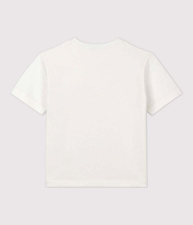 Camiseta de ni&ntilde;o blanco MARSHMALLOW