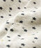Buzo de bebé largo de lana y algodón beige MONTELIMAR/blanco MULTICO CN