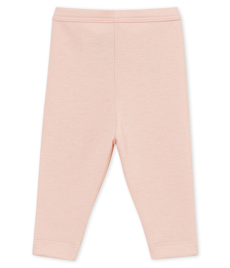 Legging para beb&eacute; ni&ntilde;o rosa