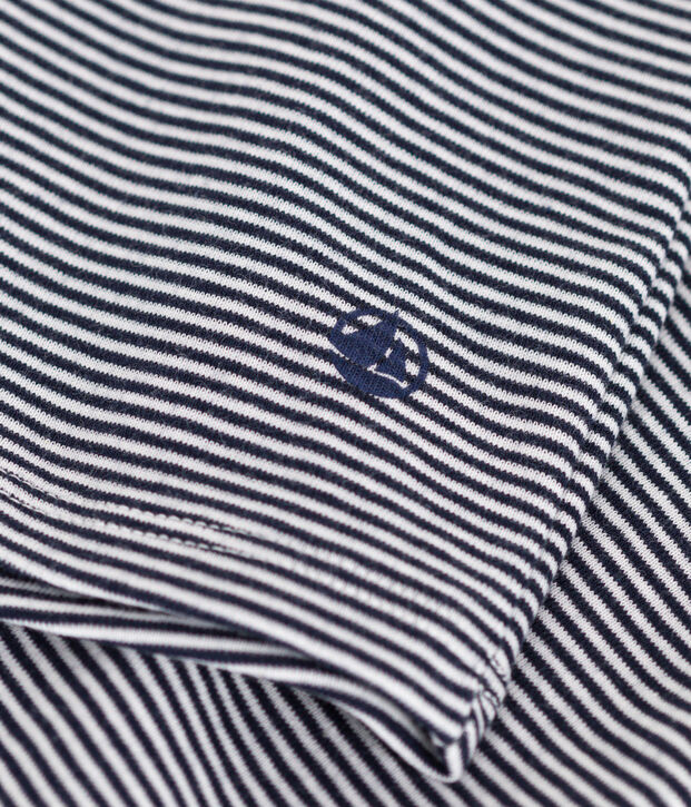 Camiseta de tirantes La Ic&oacute;nica de algod&oacute;n a rayas para mujer azul/blanco