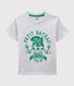 Camiseta de manga corta de punto de niño