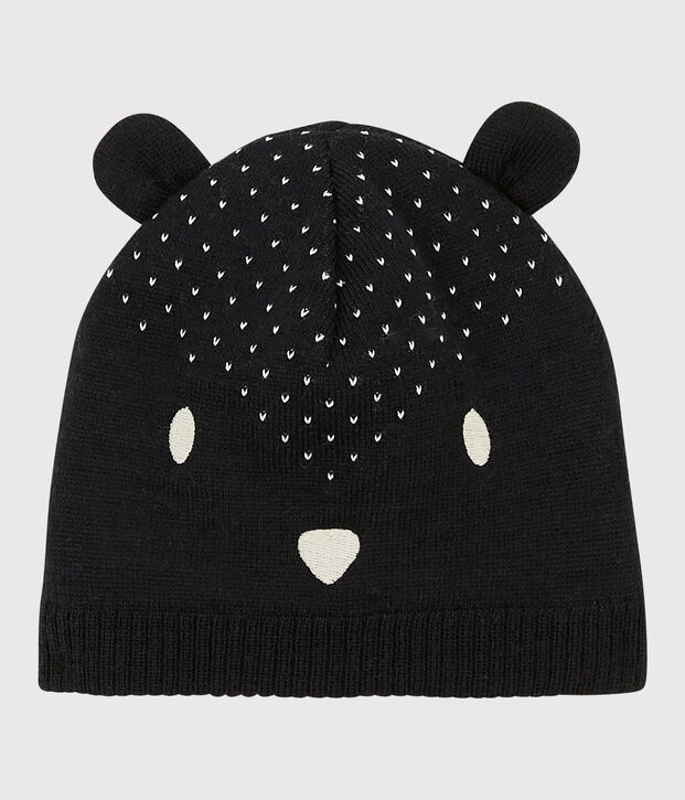 Gorro de punto de beb&eacute;. SMOKING