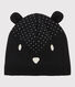 Gorro de punto de bebé.