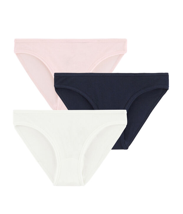 Lote de 3 braguitas para mujer multicolor