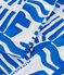 Camisa infantil de algodón de manga corta con estampado azul MARSHMALLOW/ PORCELANA