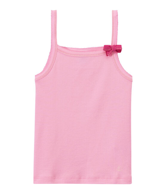 Camisetas sin mangas para niña rosa BABYLONE