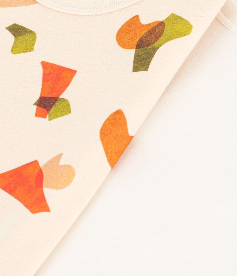 Juego de 2 camisetas infantiles de algod&oacute;n de manga corta variante 1