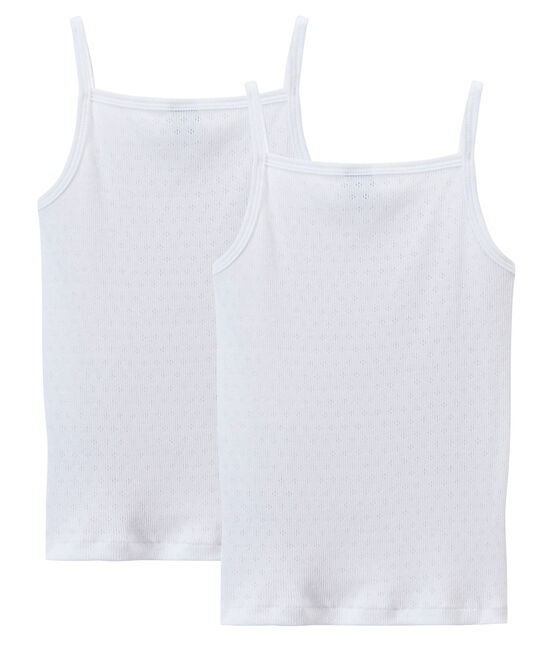 Par de camisas de tirantes para niña variante 1