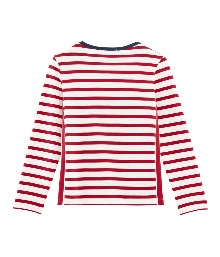 Jersey marinero para mujer rojo/blanco