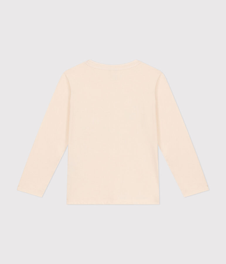 Camiseta de manga larga de punto fino para ni&ntilde;o crudo AVALANCHE