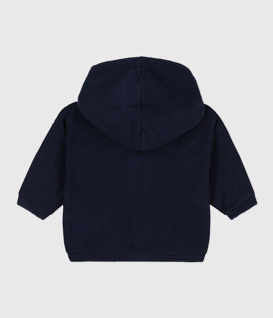 Sudadera de tejido polar para bebé azul SMOKING